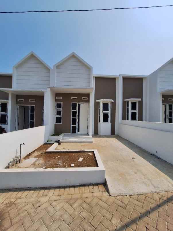 rumah modern 1 lantai dekat exit tol pakis