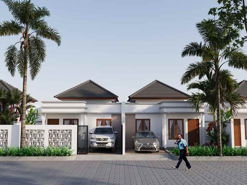rumah modern minimalis di benoa dekat pantai pandawa