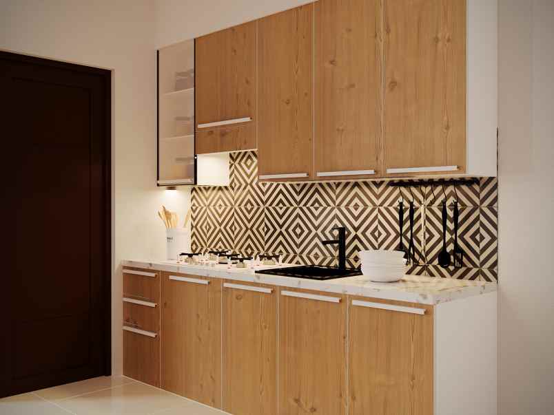 rumah modern minimalis di benoa dekat pantai pandawa