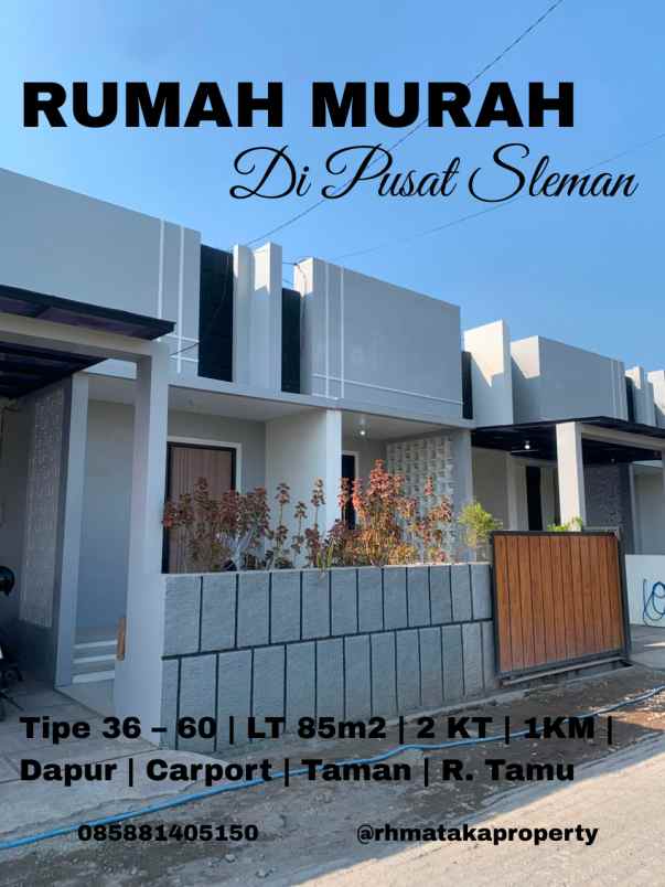 rumah murah di dekat bandara adisucipto
