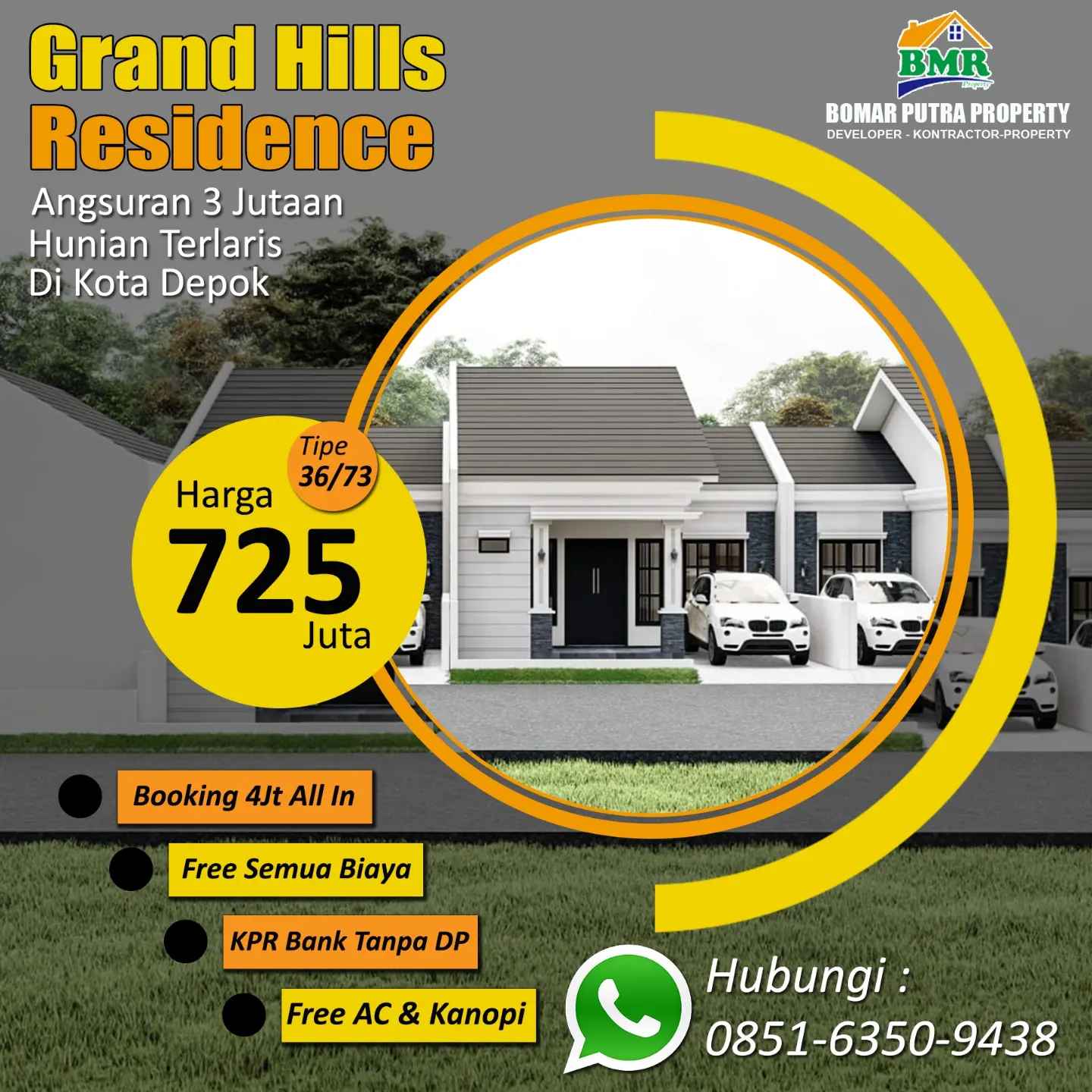 rumah murah di depok akses strategis