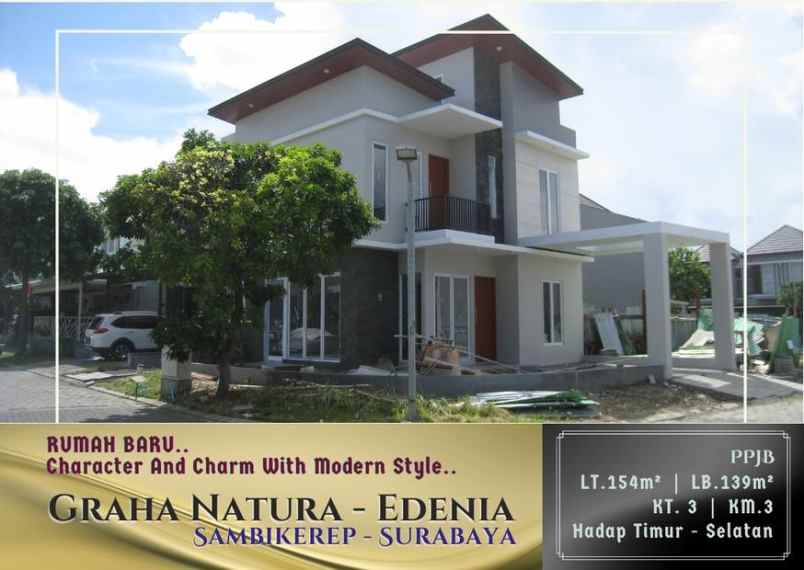 rumah perumahan graha natura