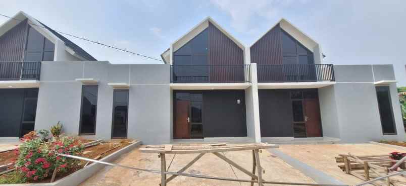 rumah scandinavia di tajurhalang bogor siap huni
