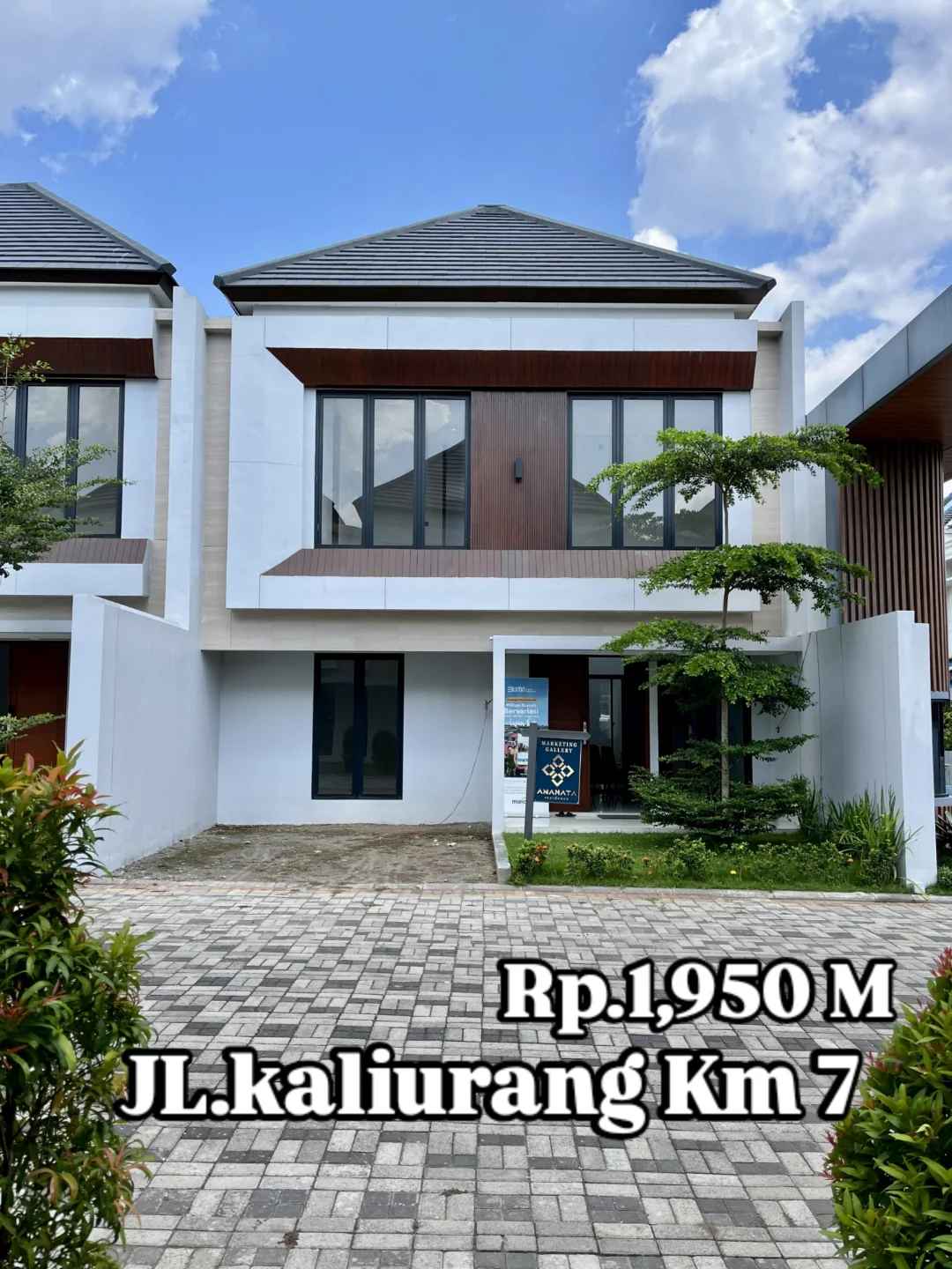 rumah siap huni 2 lantai di jl kaliurang km 7