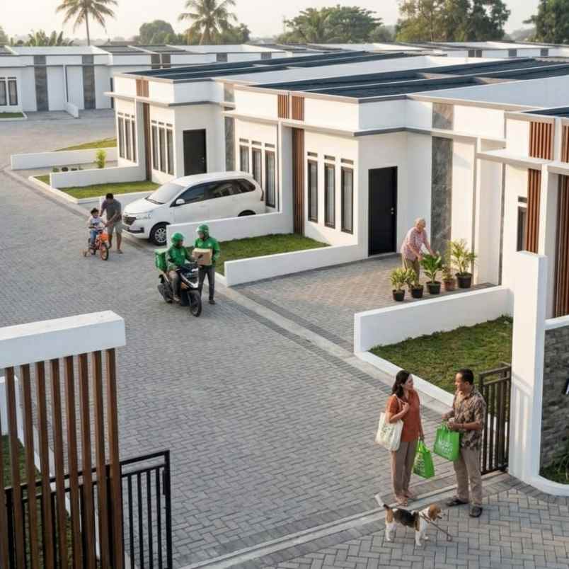 rumah subsidi minimalis lokasi area kedungkandang
