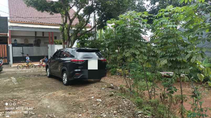 tanah 400m2 shm murah dalam komplek di jatibening