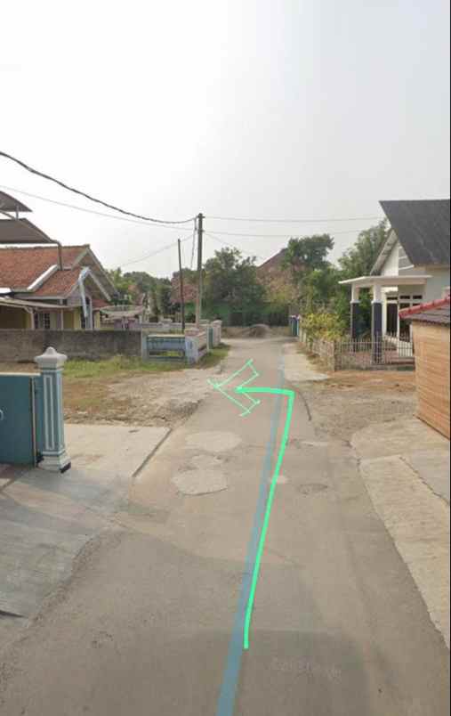 tanah murah hook di angsoka kasemen dekat jalan raya