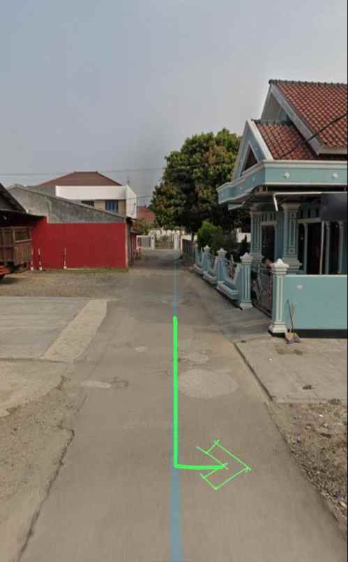 tanah murah hook di angsoka kasemen dekat jalan raya