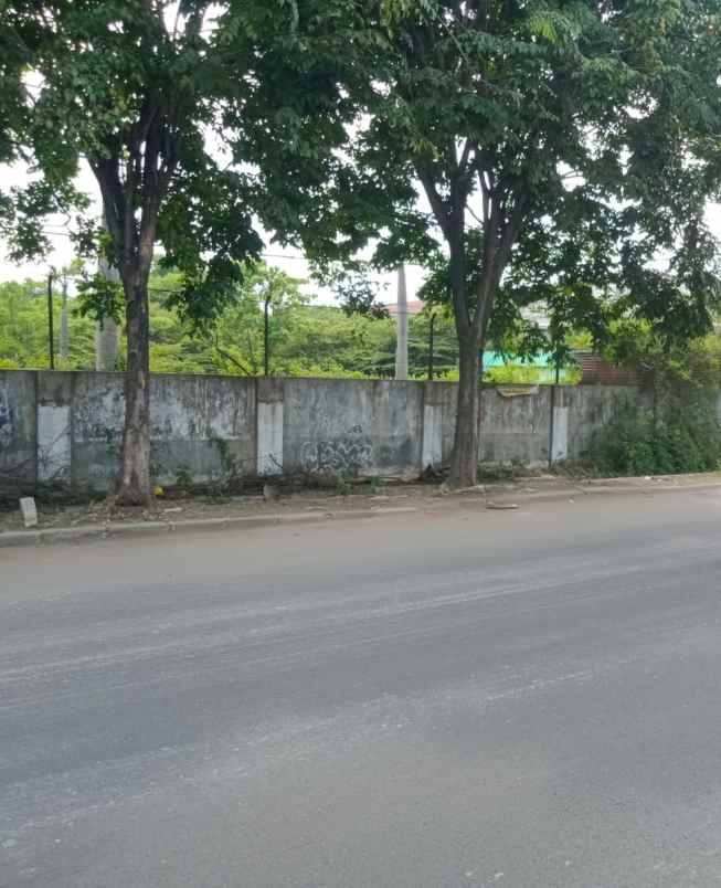 tanah strategis pinggir jl raya utama