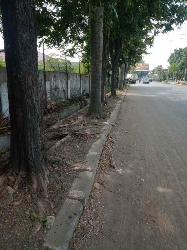 tanah strategis pinggir jl raya utama