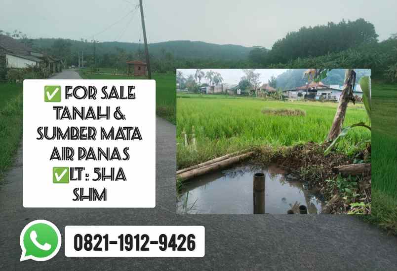 tanah sumber mata air panas purwakarta jawa barat