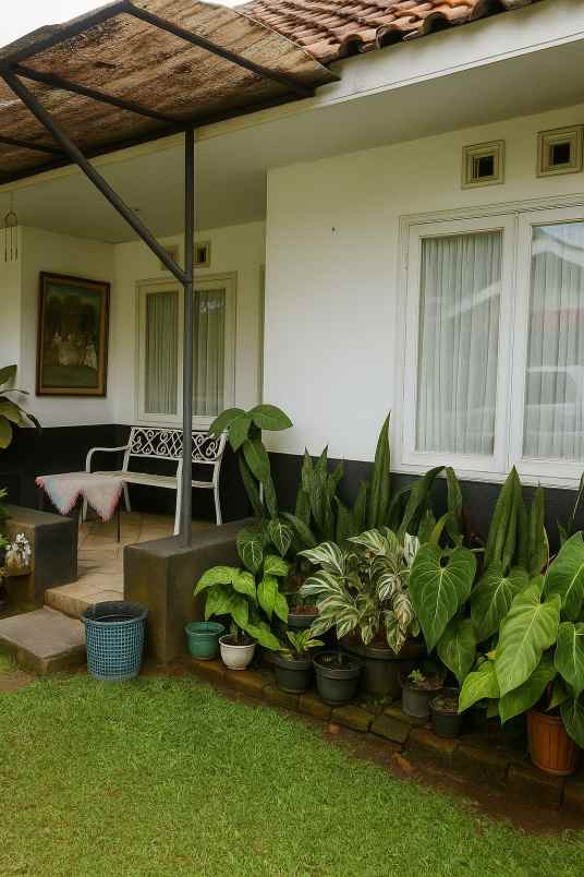 villa estetik gaya belanda di lembang