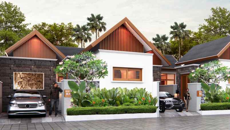 villa modern di nusadua dekat bali national golf club