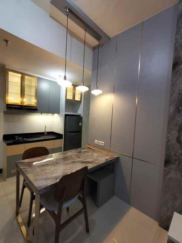 apartemen amor full furnish interior mewah