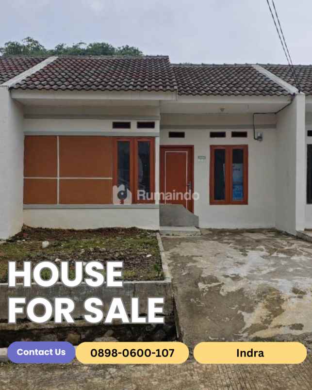 beli rumah tanpa dp dan booking bogor ciampea regency