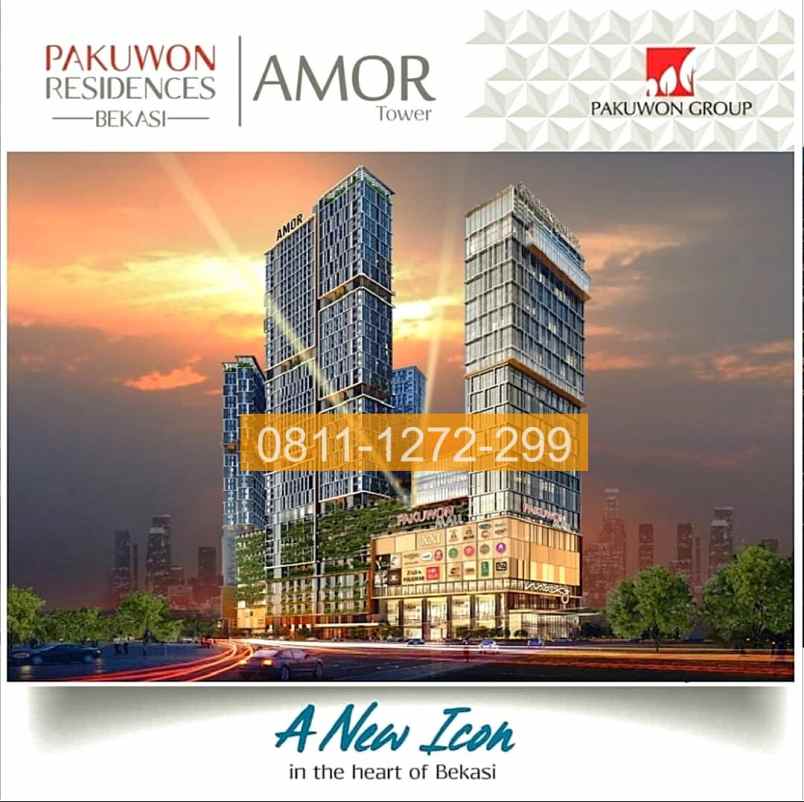dijual apartemen jl raya pekayon no raya rt