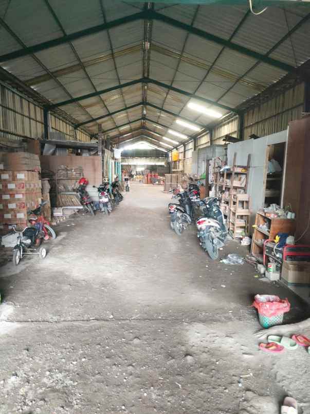dijual gudang di trosobo kramat jegu taman sidoarjo