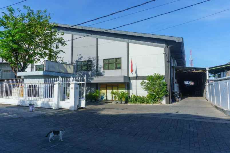 dijual gudang ex pabrik tambak sawah waru sidoarjo