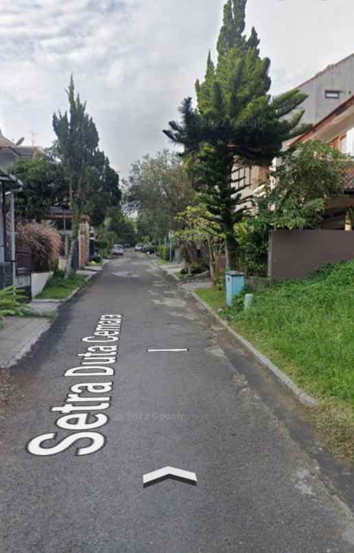 dijual kavling siap bangun di komplek setraduta cemara