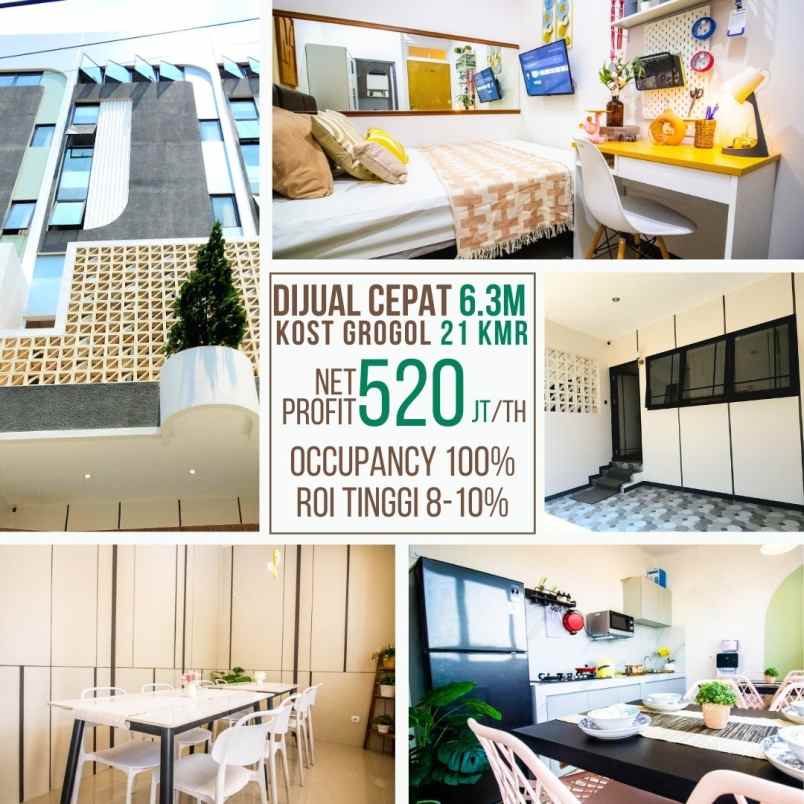 dijual kost jl muwardi grogol kec