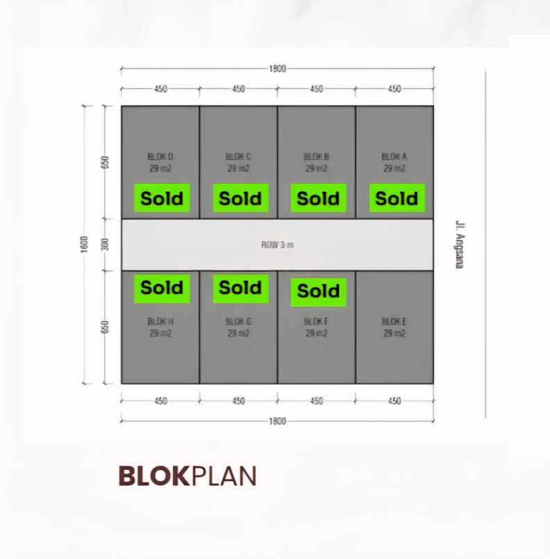 dijual kost pondok cina beji