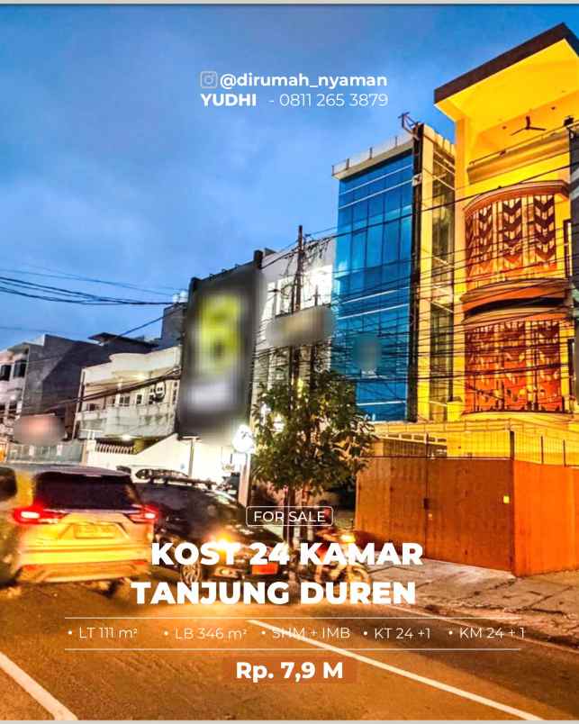 dijual kost tanjung duren