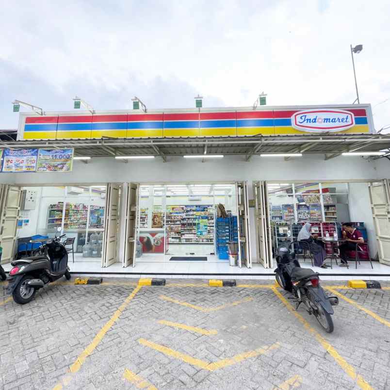 dijual ruko gudang kantor jalan besar hamparan perak