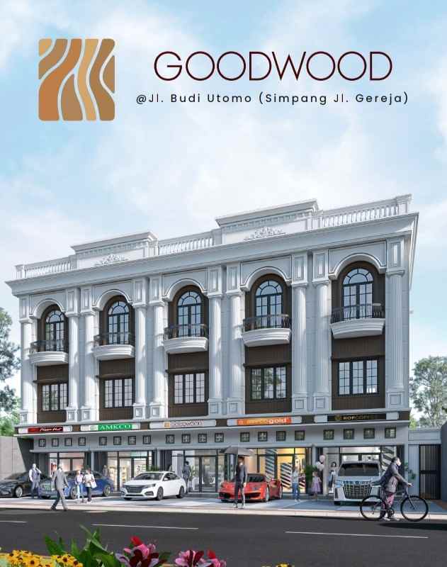 dijual ruko gudang kantor jl budi utomo simpang jln