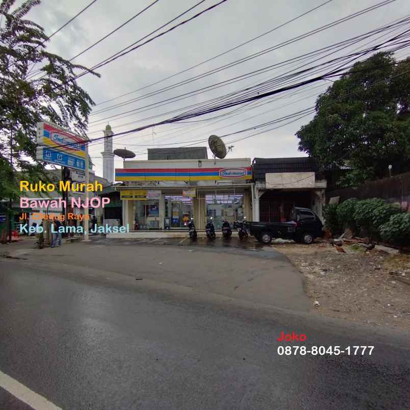 dijual ruko gudang kantor jl ciledug raya