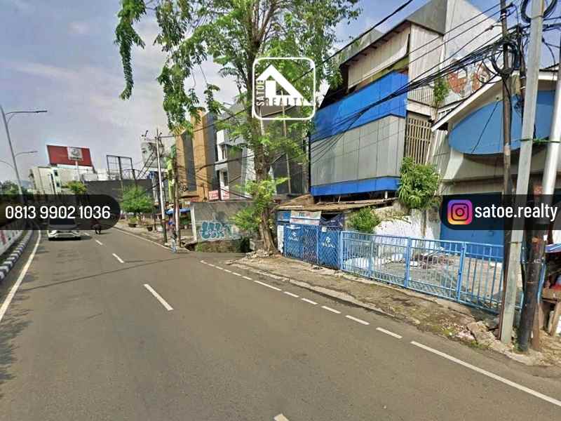 dijual ruko gudang kantor jl sultan iskandar muda