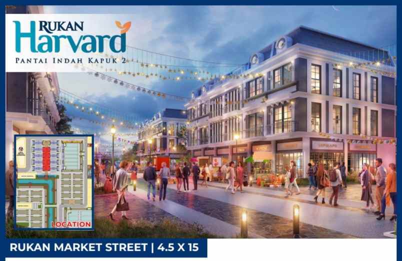 dijual ruko gudang kantor kamal muara kec penjaringan