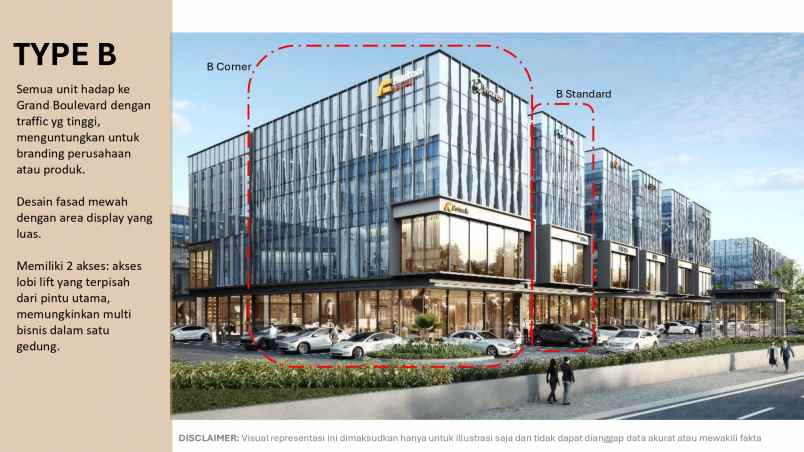 dijual ruko gudang kantor nava park bsd
