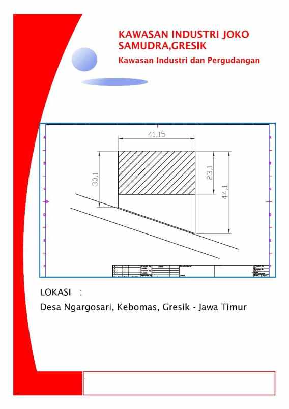 dijual ruko gudang kantor segoro madu