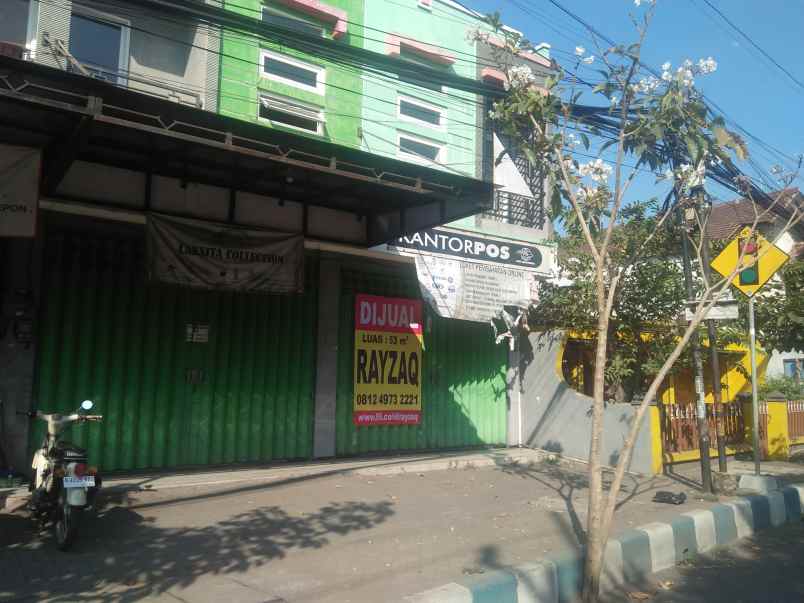 dijual ruko gudang kantor tepi jalan ki hajar