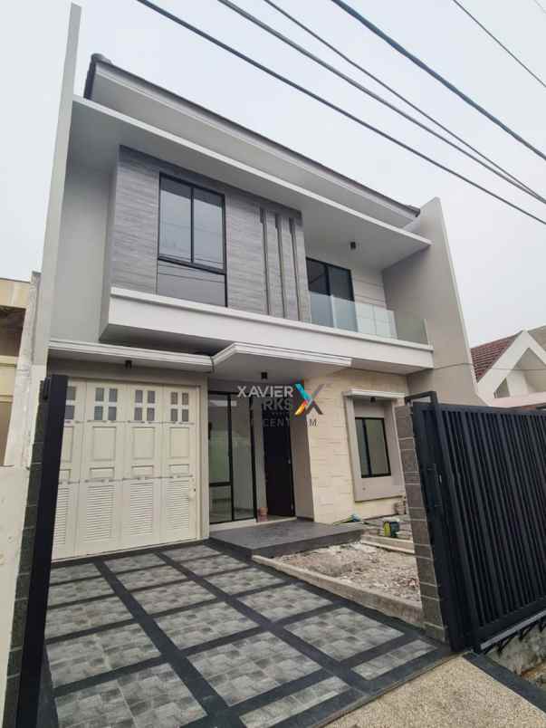 dijual rumah baru gress di manyar kertoadi galaxy mall