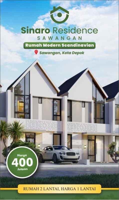 dijual rumah bedahan sawangan depok