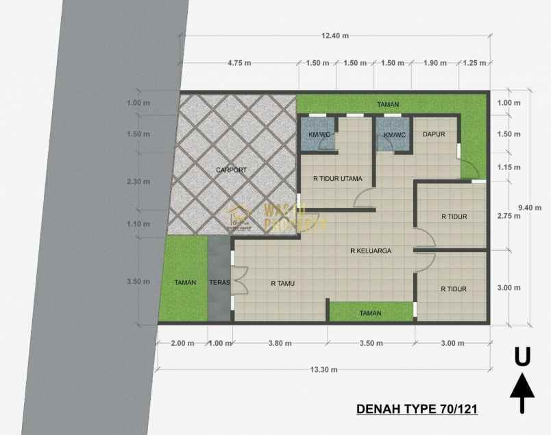 dijual rumah cebongan mlati sleman di