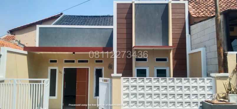 dijual rumah cipageran full renovasi shm siap huni