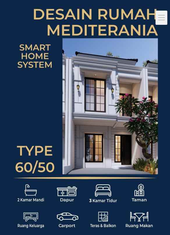 dijual rumah cipayung depok