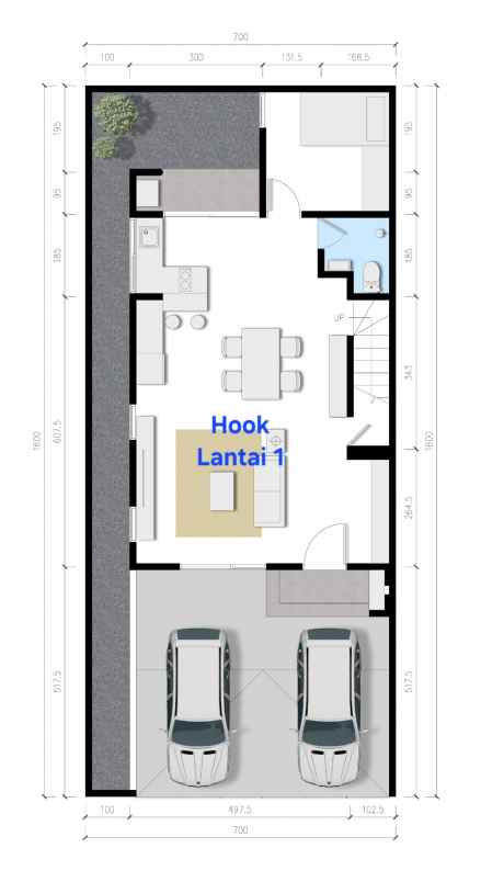dijual rumah citra 2 extension