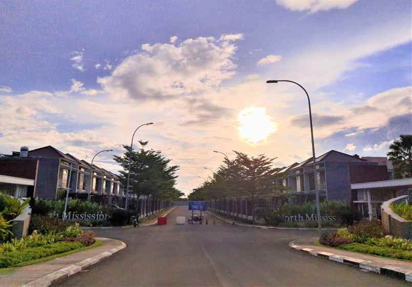 dijual rumah cluster mississippi