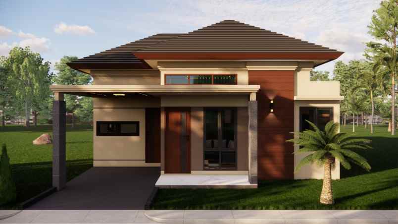 dijual rumah cluster the barito lingkar