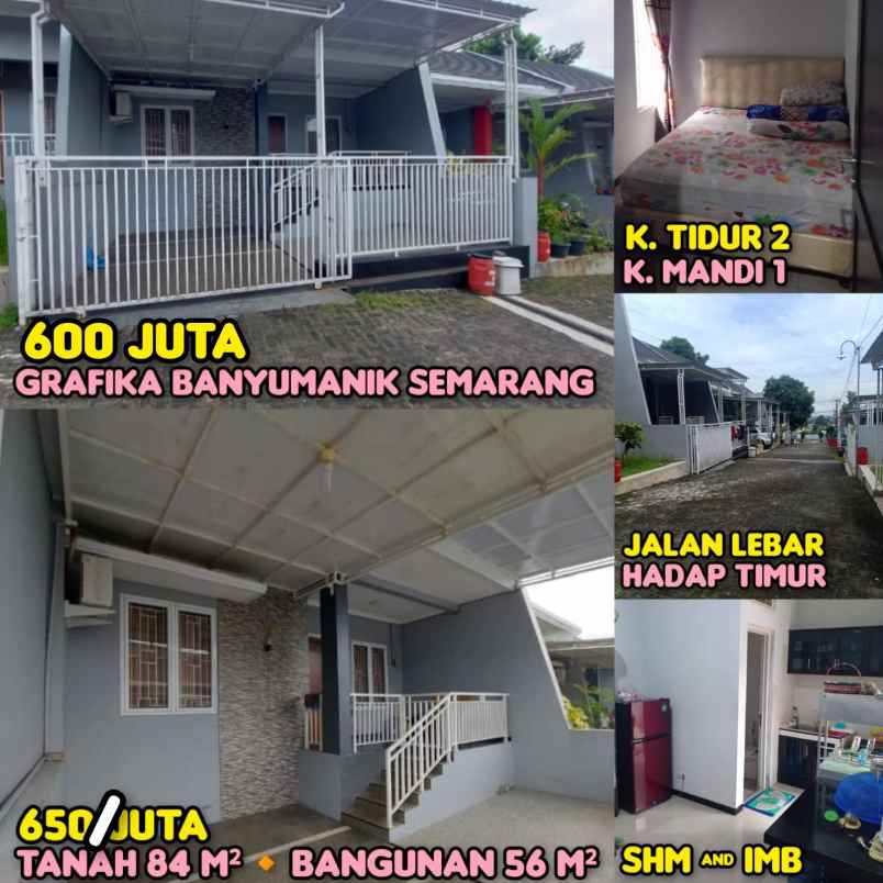 dijual rumah di grafika banyumanik semarang