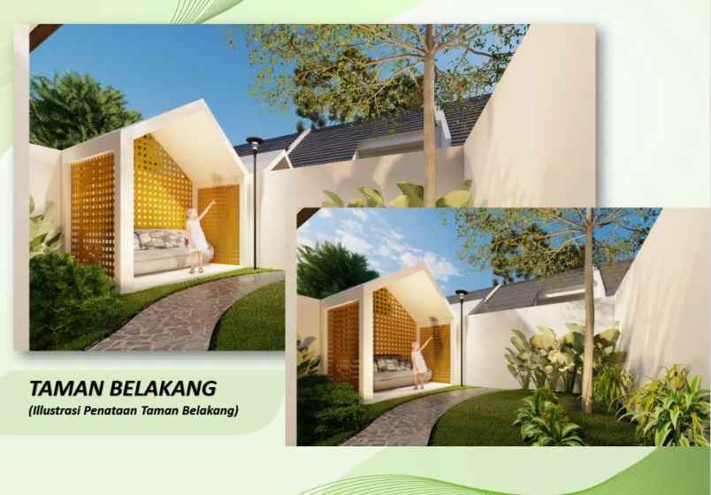 dijual rumah green river park