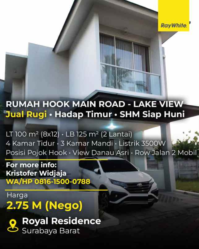 dijual rumah greenwich royal residence