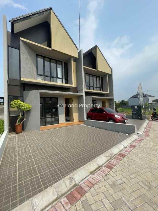 dijual rumah jalan raya lengkong bsd