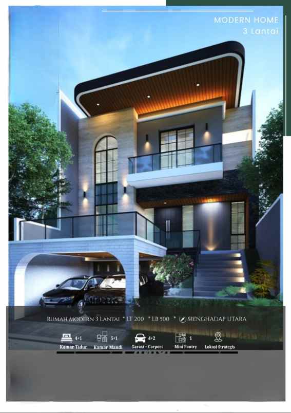dijual rumah jalan stamford place citraland