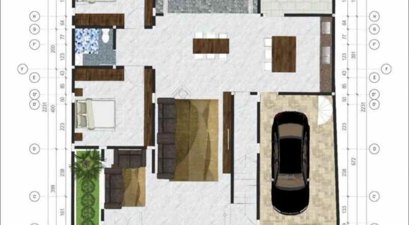 dijual rumah ji komp griya mandiri