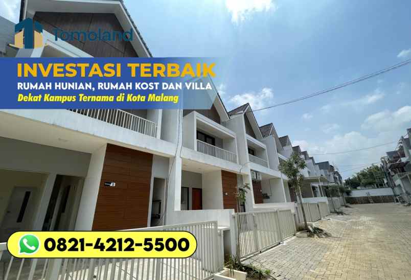 dijual rumah jl halmahera no 4