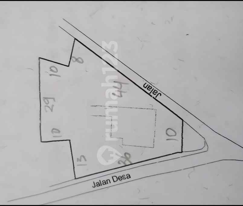 dijual rumah jl raya pemuda